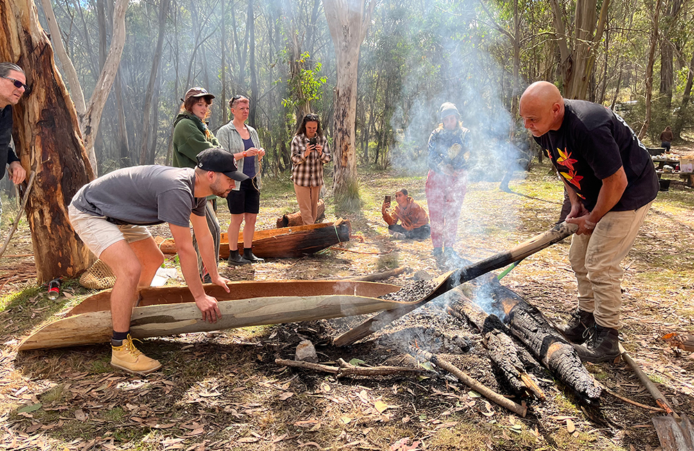 Transformational learning on Country: Many dedicated minds, hearts and hands 