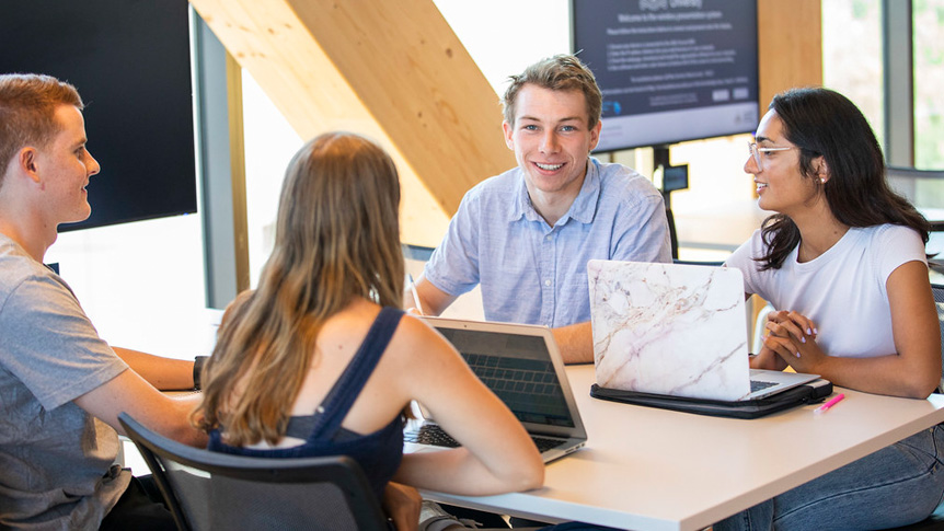 Making friends with science: A case study of group work in a first-year course
